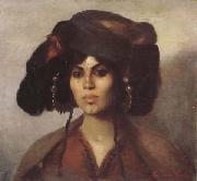 Marie Caire Tonoir Femme de Biskra (mk32) oil painting reproduction